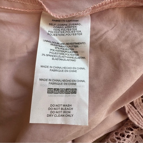 BHLDN Rosaline Mauve Lace Dress Medium NWOT Anthropologie Wedding Guest Cocktail - Picture 7 of 14